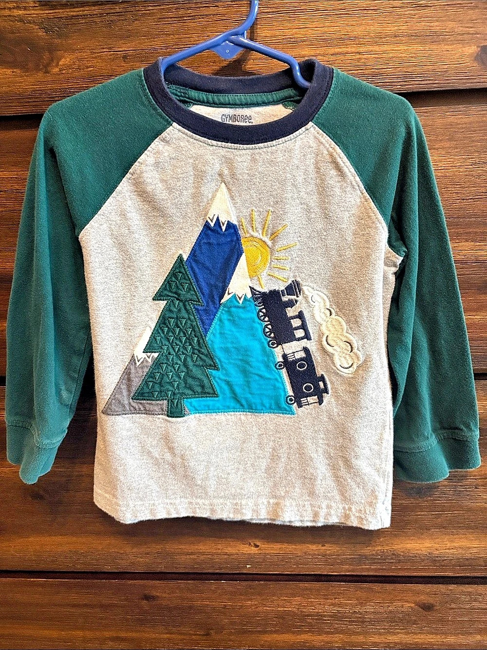 Gymboree Train Mountain Graphic Tee